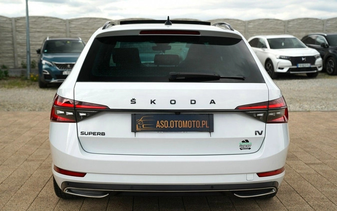 Skoda Superb cena 118699 przebieg: 92097, rok produkcji 2021 z Otmuchów małe 781